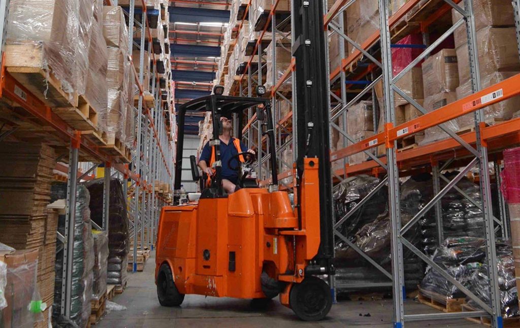 Bendi Narrow Aisle Articulated Forklift Australia