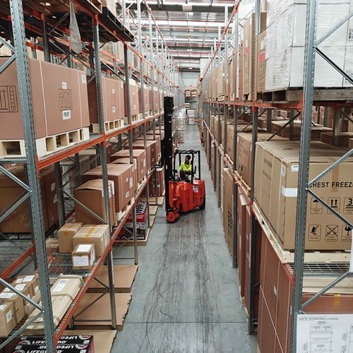 Bendi Articulated Forklift